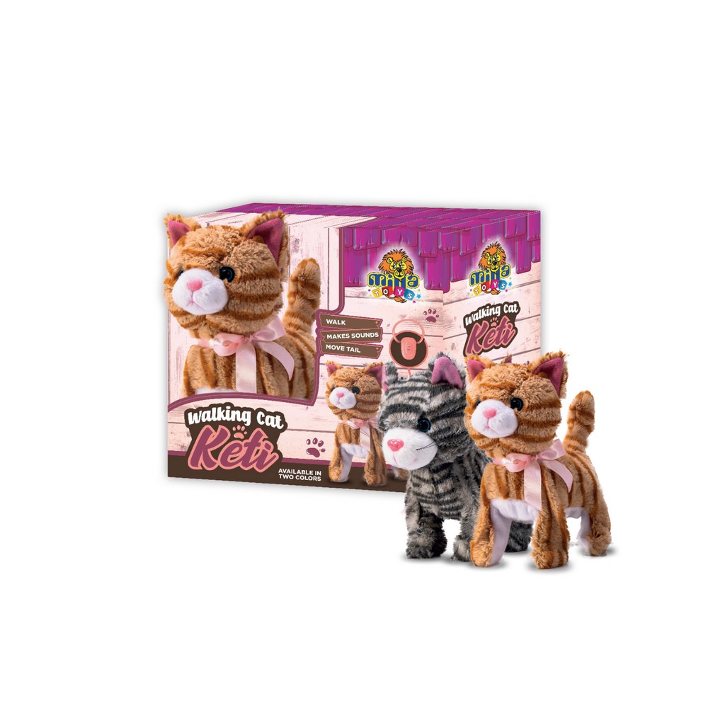 PLIŠ MACA KETI KOJA ŠETA 70506 MIL